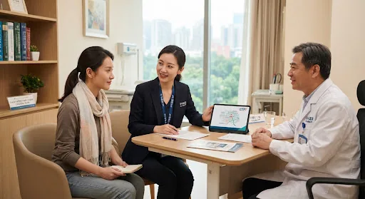 During treatment and follow-up