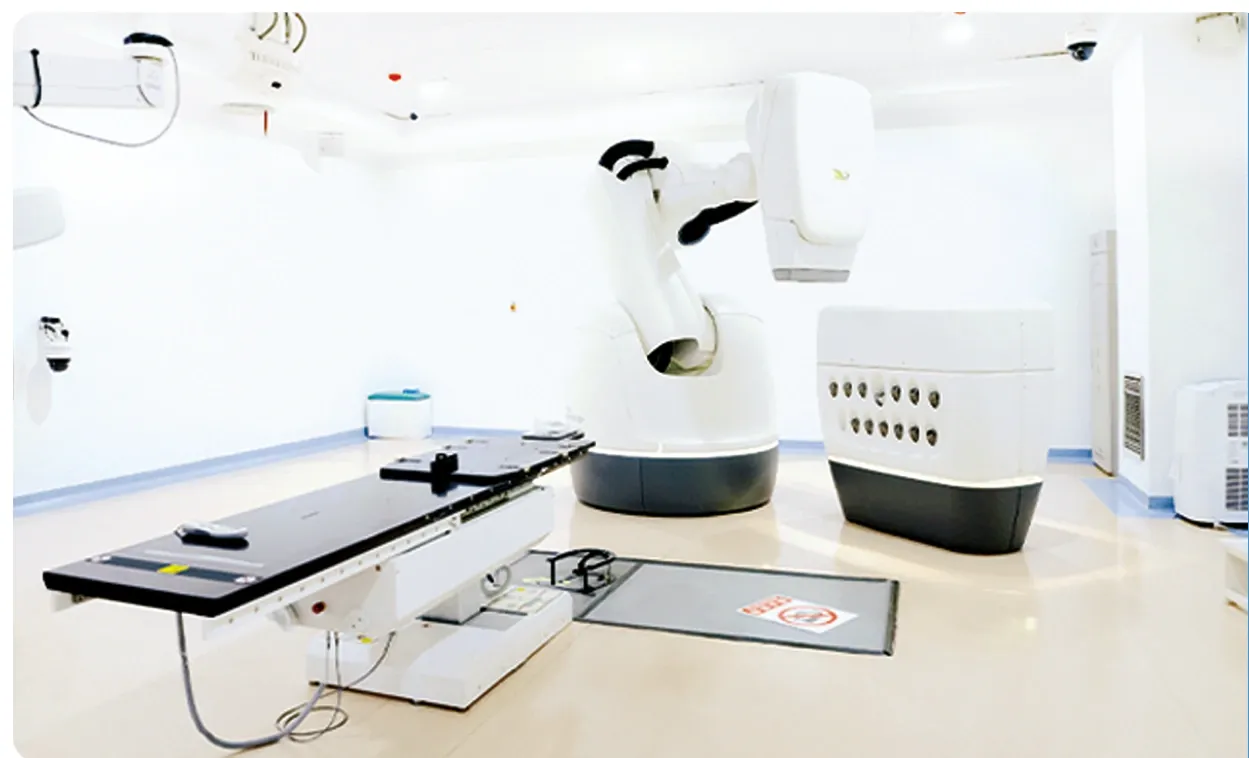 CyberKnife M6 treatment room (official hospital material)