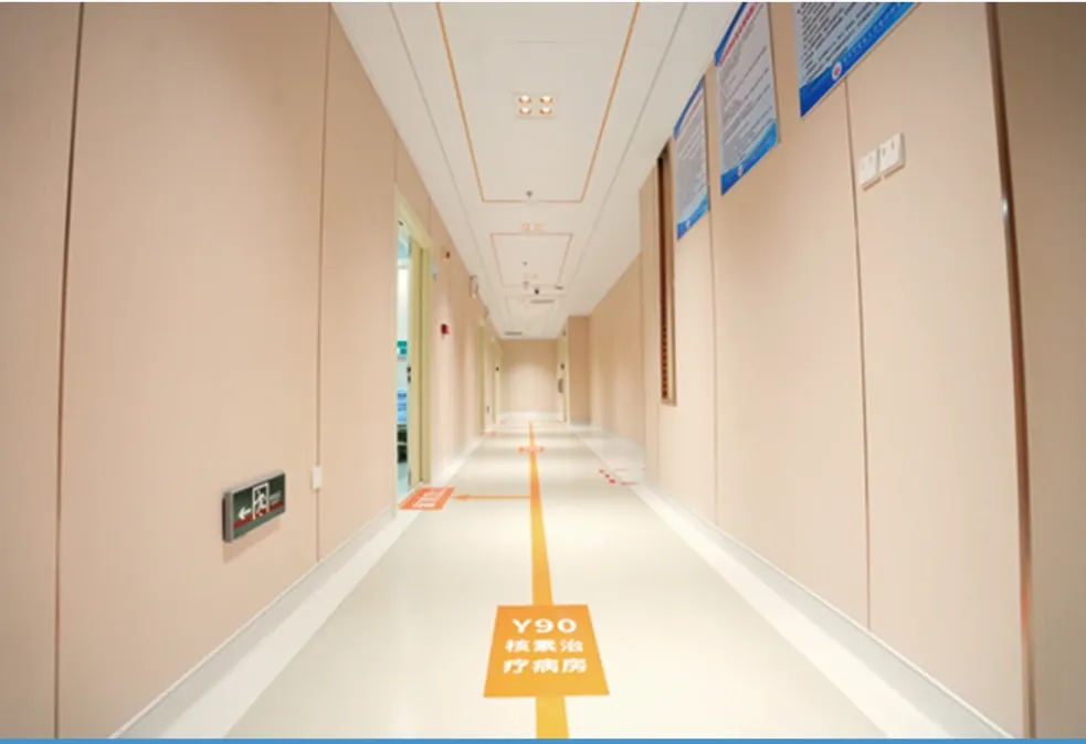 Hospital corridor and wayfinding (hospital official material)