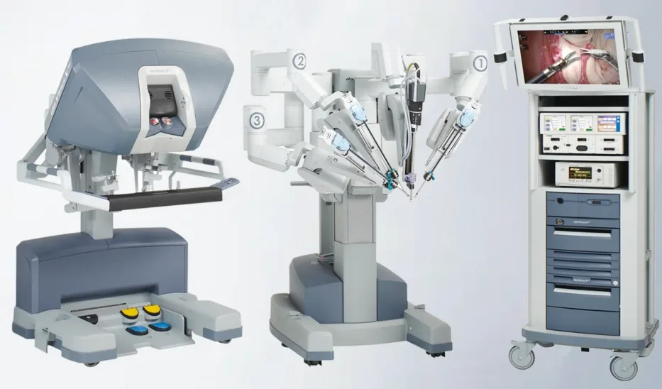 Da Vinci surgical robot (hospital official material)